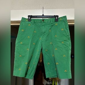 Polo Ralph Lauren Green Bee Embroidered Men's Shorts